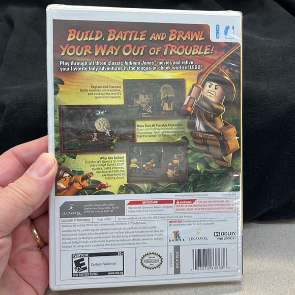 Lego Indiana Jones - Original Adventures - Wii video game (2008) - Still Sealed! - Picture 2 of 10